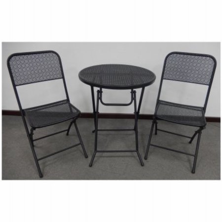 IMPERIAL POWER LTD FS 3PC BLK Bistro Set IP-1911S62BK